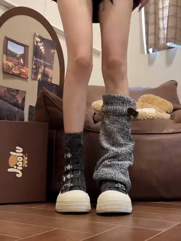 Женские парусиновые кеды на высокой платформе 6,5 см - Маленькие, Универсальные, Дышащие, На толстой подошве для весны и осени