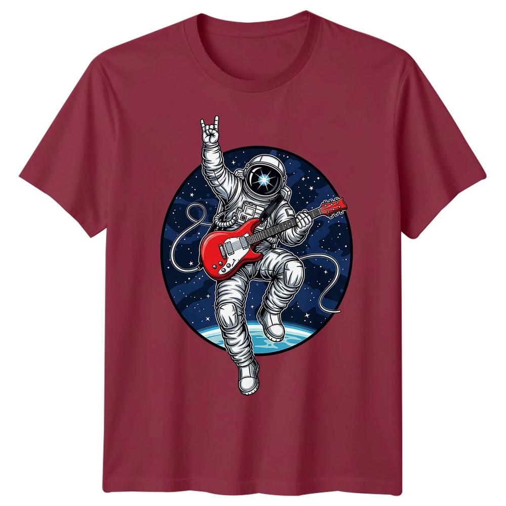Astronaut Rock Music Space Unisexs TShirt Unisexs Tee Graphic Unisex Tee