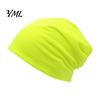 Soft Skin Friendly Daily Casual Hat Slouchy Hip-Hop Hat, Solid Color Chemo Headwear, Breathable Multifunctional Headwear for Travel Lightweight Cancer