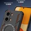 KEYSION Полый корпус с рассеиванием тепла для Xiaomi POCO X8 Pro Max TPU+PC Магнитное охлаждение Ударопрочный чехол для телефона для POCO X8 Pro