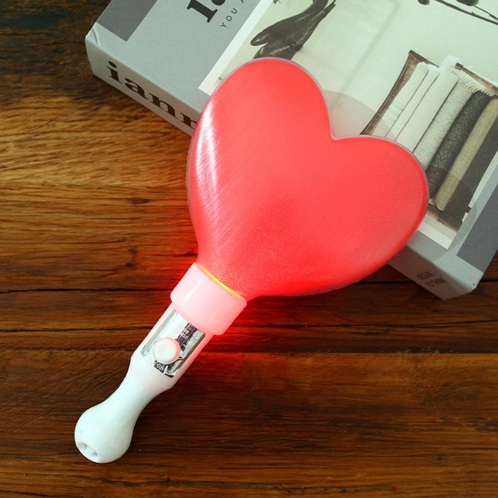 Star Heart LED Glow Stick Mini Concert Light Stick LED Glow Luminous Stick Music Festival