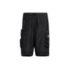 Sport Pocket Woven Cargo Shorts Men Bottoms Black HE7436