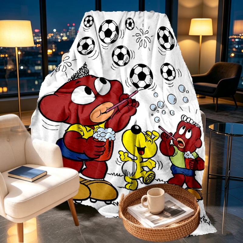 Bamse Print Blanket - Soft & Comfortable, for Bedroom, Travel, Sofa, Home Decoration - Birthday Christmas Gift for Friend
