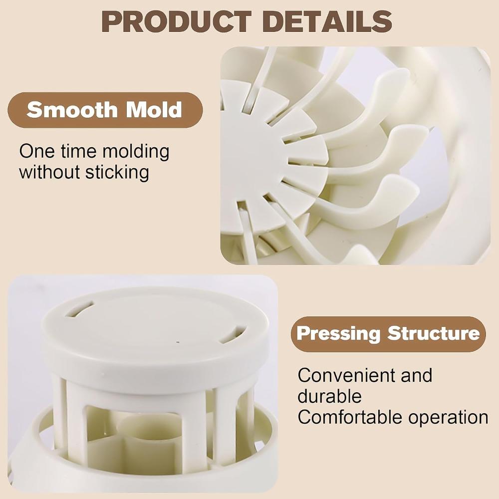 Flower Shaped DIY Pastry Pie Dumpling Maker Buns Mold Baking & Pastry Tools Steamed Stuffed Bun Making Dumplings Mould