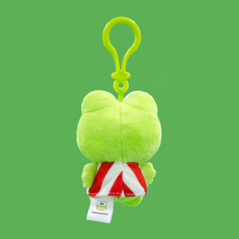 Оригинальный плюшевый рюкзак-подвеска Sanrio Keroppi и брелок