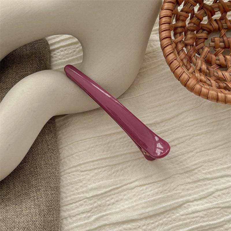 5 шт. однотонных зажимов-утиных клювов для женщин и девочек, милые красочные заколки для фиксации волос, заколки для челки, головные уборы, аксессуары для волос