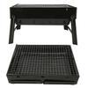 Foldable Barbecue Grill High Temperature Resistant Outdoor BBQ Charcoal Oven for Camping Small Size