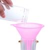 Color 5Pcs/Set Liquid Anti-leakage Convenient Filling Funnel Fluids Filler Kitchen Tool Oil Funnel