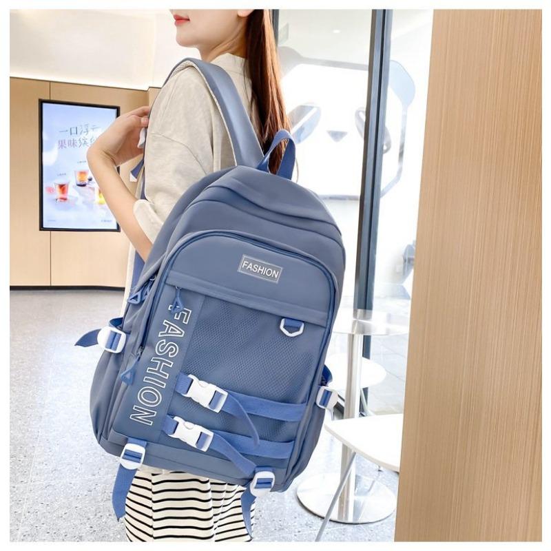 2023 Новый универсальный женский рюкзак для отдыха, ученицы средних и старших классов, большой вместительный дорожный рюкзак