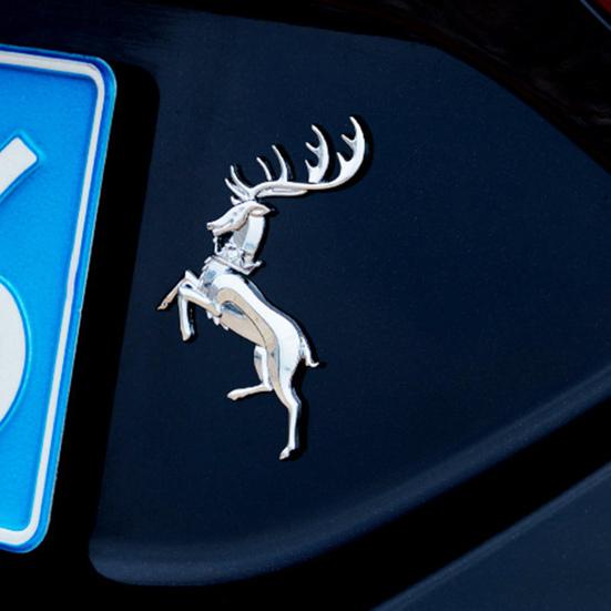 Стильная наклейка с эмблемой, гальваническая, съемная, декоративная