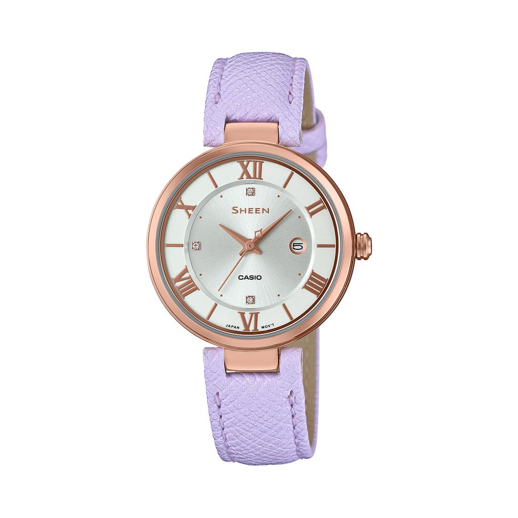 Casio Мужские аналоговые кварцевые часы SHE-4529PGL-7A