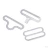 20 Bow Tie Clip Hardware Clips Hook Closure for Straps