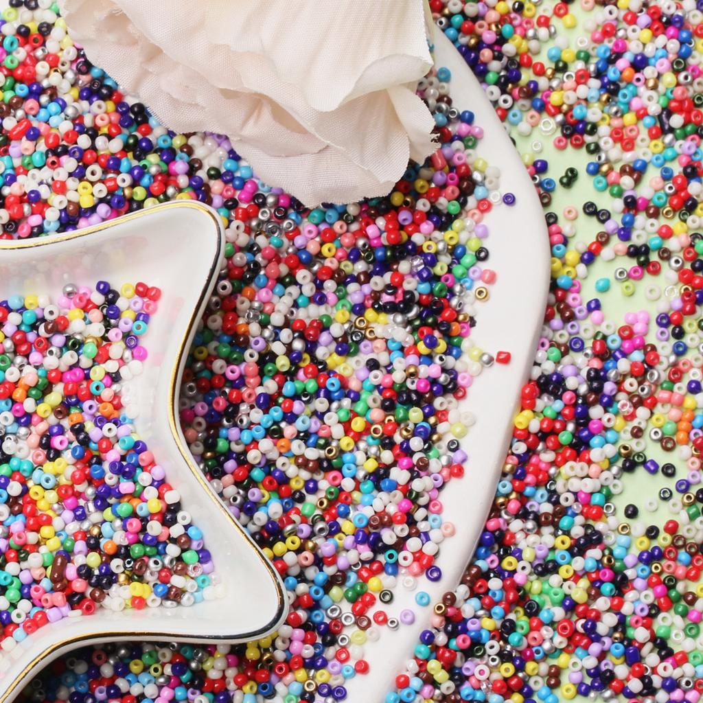 Креативный браслет-ожерелье Чешское стекло Шарм Мини для изготовления ювелирных изделий Фурнитура 2 мм Бисер Аксессуары Бусины-разделители DIY для изготовления 1000 шт./лот