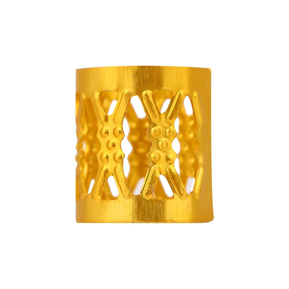 3 Types Adjustable Metal Hair Braid Beads Rings Cuff Hair Beauty Decoration Tools Accessories