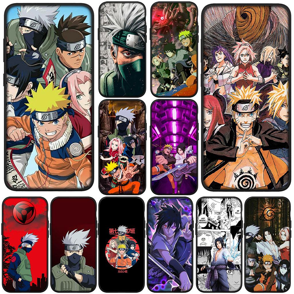 Kakashi Hatake Narutos Uchiha Sasuke Phone Cover for Samsung Galaxy S22 S21 S20 Fe Ultra S9 Plus + A13 A22 M21 M31 M55 M15 Case
