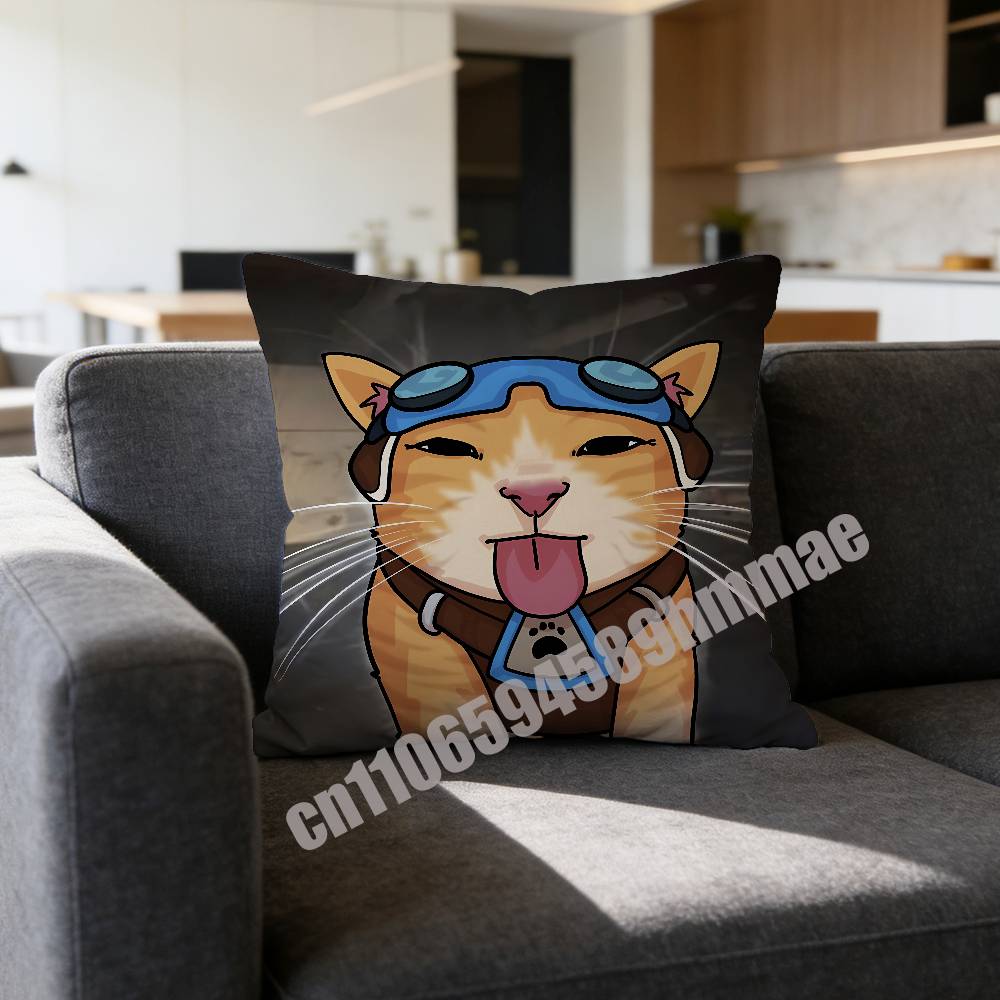 For Emre O-Overwatch Throw Pillow Case Sham 45X45Cm 40X40Cm Square Car Pillowcase Pad Cushion Cover