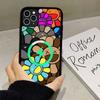 Чехол для телефона T-Takashi Flower M-Murakami Для Magsafe Магнитный Беспроводной Для IPhone 16 15 14 13 12 11 17 Pro Max Plus