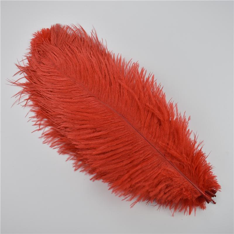 10Pcs/Lot 30-35cm Ostrich Feathers for Crafts White Feathers for Vases Wedding Party Decoration Handicraft Accessories DIY Plume