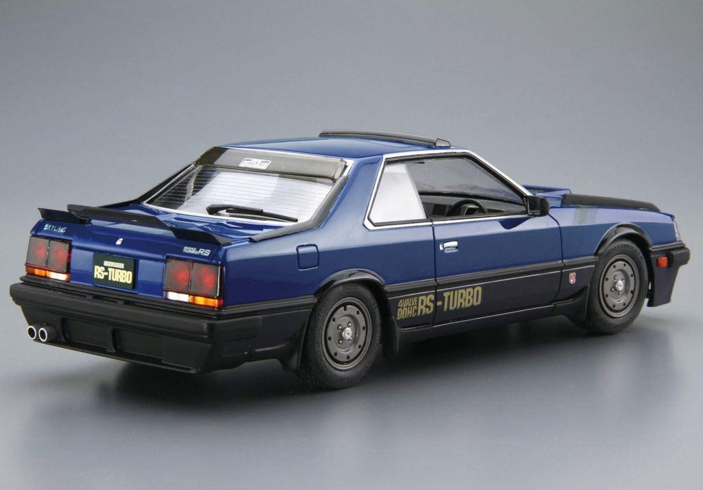 Aoshima Bunka Kyozai Серия моделей автомобилей 108 Nissan DR30 Skyline RS Aero Custom 1983 Пластиковая модель (АОСИМА) 1/24 Нет.