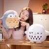 38 /45cm Lovely Owl Plush Pillow Cartoon Animal Dolls Stuffed Soft Nighthawk Plush Toys Adorable Sofa Back Cushion For Kids Girls