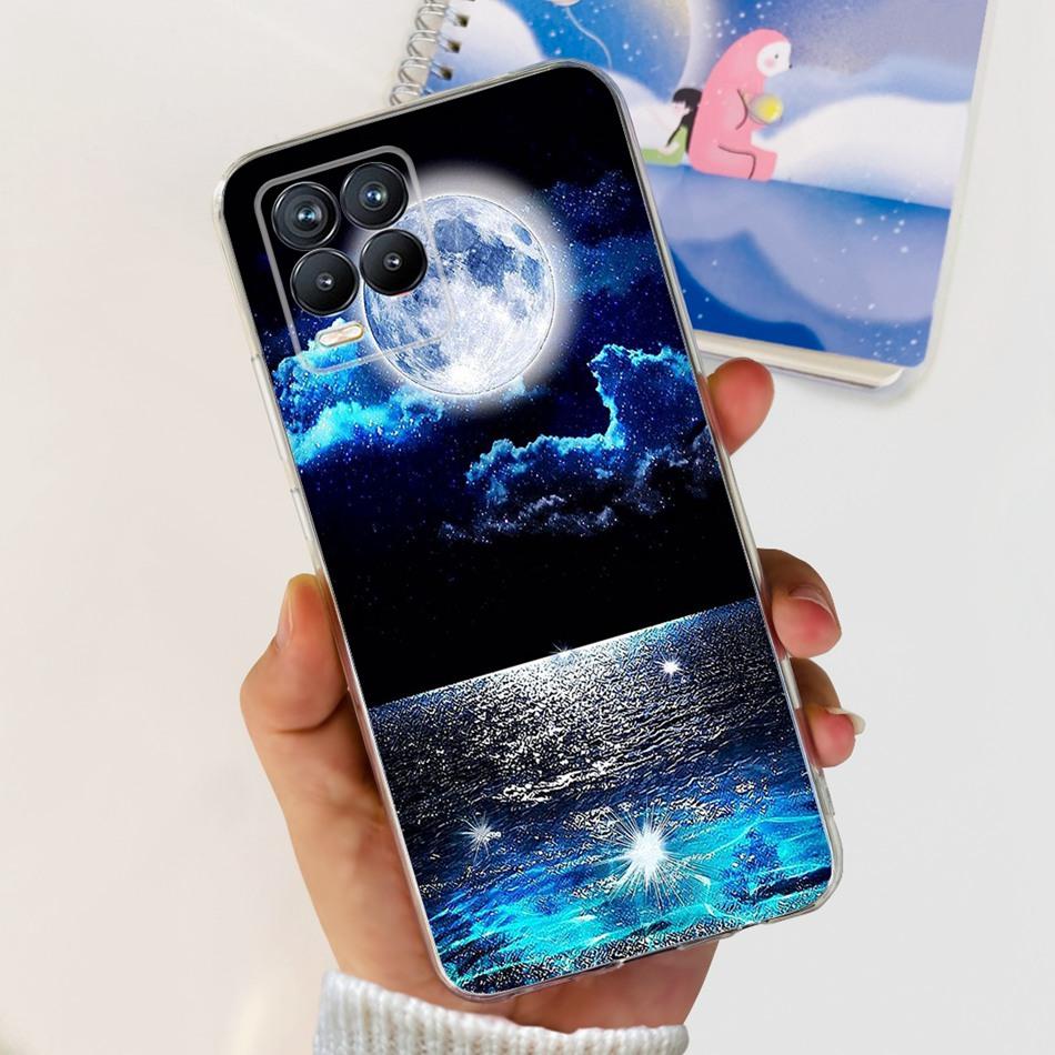 For Realme 8 Case Realme 8 Pro Realme8 5G 4G Fashion Cool Pattern Soft Silicone TPU Phone Back Cover