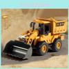 Childrens Bulldozer Model With Alloy Scoop And Inertia Drive For Kids Play And Handeye Coordination Development