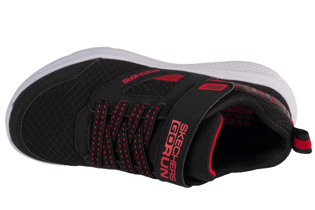 Skechers Go Run Elevate - Поразительная скорость, для мальчика черные кроссовки