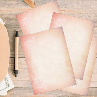 60 листов бумаги для печати, ретро ностальгический А4 двусторонний фирменный бланк для письма DIY блокнот декоративный материал фирменный бланк