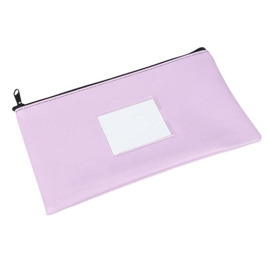 Банковский кошелек Сумка на молнии Застежка-молния Карманы из искусственной кожи Карман для хранения наличных Карты Ключи Сумка для хранения канцелярских принадлежностей