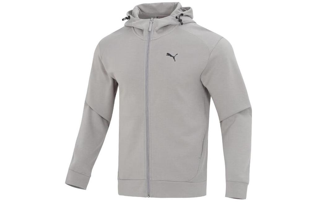 Puma Куртки Мужские Серые С капюшоном Умеренные Другие 678367-14