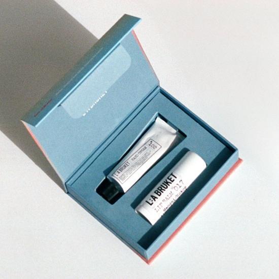 La Brunette Day Kit (Bergamot/Patchouli) (Lip Balm + Hand Cream)