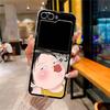 INS Корея Милая Девочка Ударопрочный Чехол для Телефона для Samsung Galaxy Z Flip 6 5 4 Z Flip5 4 3 5G Смешной Мультяшный Мягкий Защита от Падения Задняя Крышка
