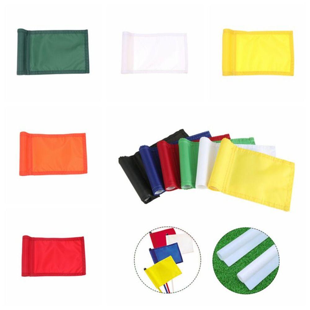 Steel Pole Golf Putting Green Flags Golf Training Putting Green Flagstick For Golfer
