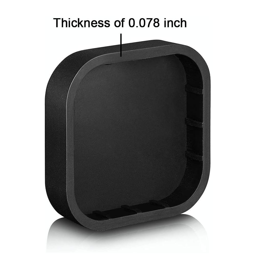 Силиконовая крышка объектива Защитный чехол для GoPro Hero 12 11 10 9 Черный Аксессуары для экшн-камеры