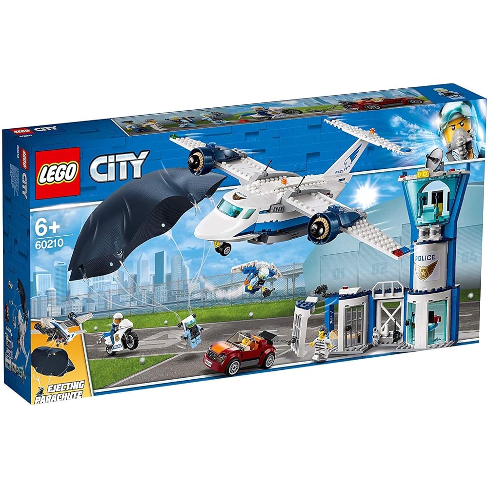 LEGO City Police Command Base 60210 Building Blocks Toy for Boys with Vehicle