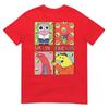 Smiling Friends Pop Art Character Grid Funny Cartoon Tshirt