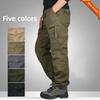 Мужские тактические брюки, свободные повседневные брюки большого размера, комбинезоны для бега, мужские спортивные штаны, спортивная одежда для пешего туризма и активного отдыха, рабочие брюки