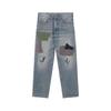 ® SilverTab™ Мужские рваные свободные прямые джинсы