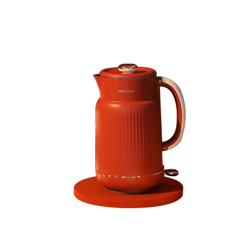 DAEWOO 1.5L 304 Stainless Steel Electric Kettle CN plug (adapter included)