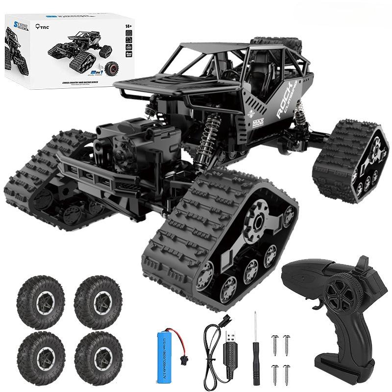 2 In 1 Rc Cars Remote Control Car 1:14,25 Mph 40 Km/h,4wd Trucks(red)