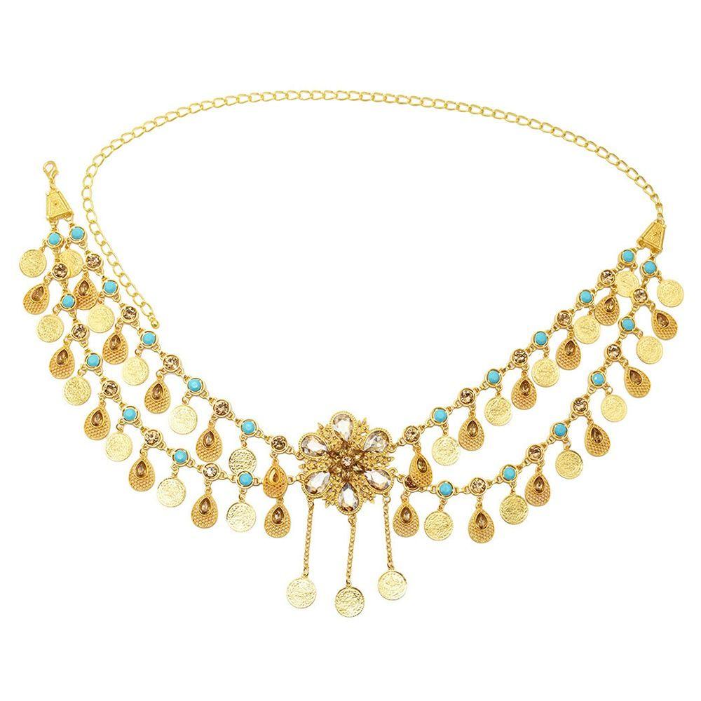 Ethnic Butterfly Belly Chain Alloy Dance Jewelry Creative Gift Body Chain Jewelry Accessories