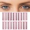 Накладные ресницы Естественный завиток Тонкие толстые 3D-эффект Съемные имитация посадки ресниц