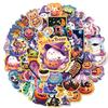 50-Pack Halloween Stickers - Vinyl Decals For Party Decor, Crafts & Scrapbooking