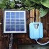 Solar Powered/DC Charging Oxygenator Water Oxygen Pump Pond Aerator with Air Stone Aquarium Air Pump