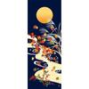 Hamamonyo Illustrated Autumn In the Moonlight Tenugui