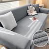 Polar Fleece Fabric Sofa Cover Thick Slipcover Couch Sofacovers Stretch Elastic Cheap Sofa Covers Towel Wrap