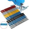 YH  14pc Assorted Metal Steel T-shank Jigsaw Blade Set Fitting For Plastic Wood