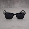Retro Classic Polarized Sunglasses with Square Frame and Rivet Design