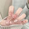 30 Pieces French Stars Sparkling Love Cute Student Style Short Wear Nail Manicure Nail Sticker 30 Pieces