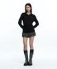 ROUGHNECK Henry Hooded Long Sleeve Top Black